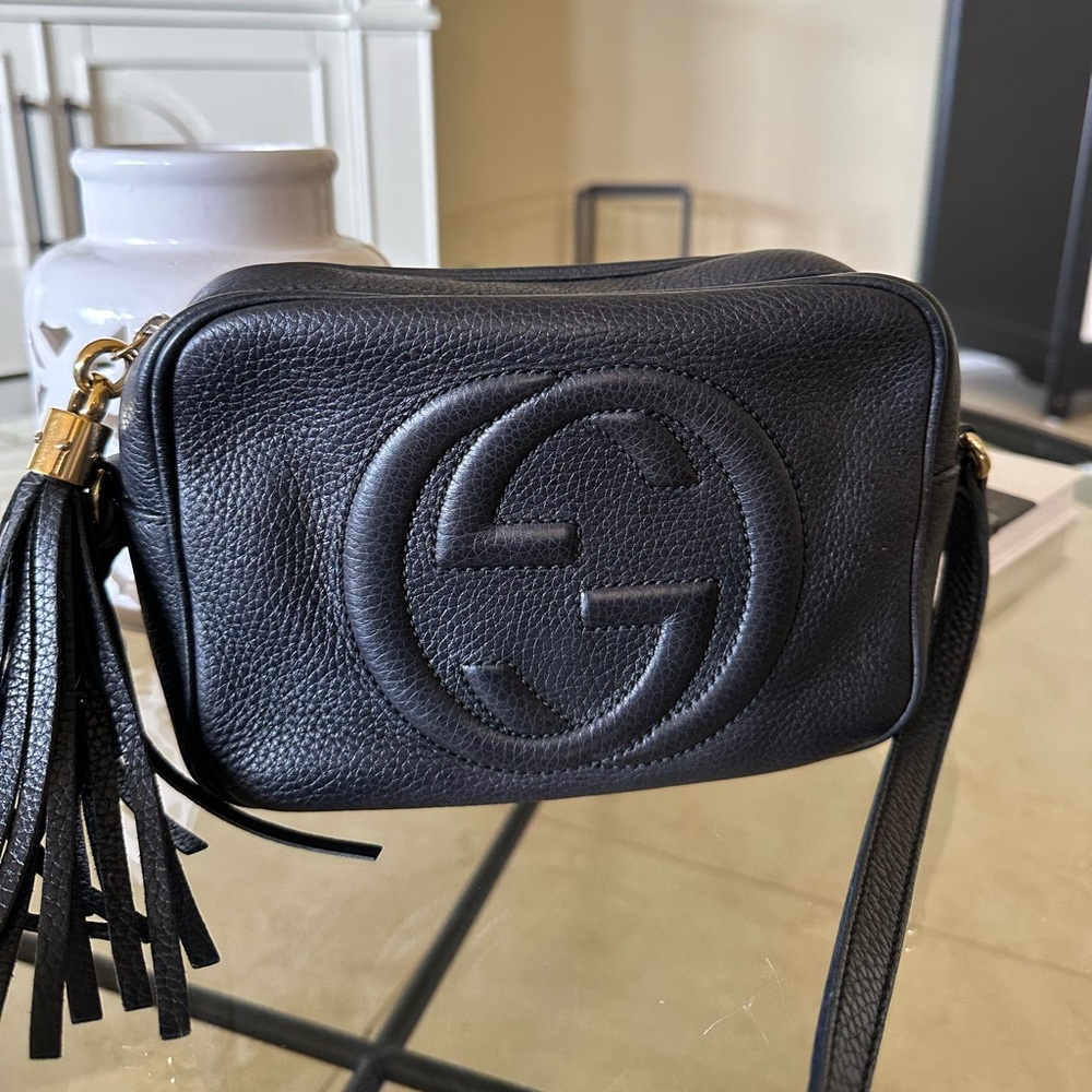 Gucci Soho Disco Black Crossbody Bag